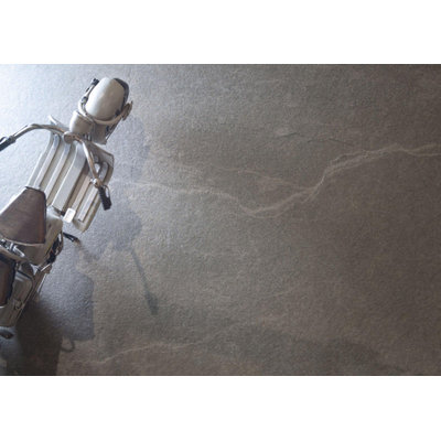 Cifre Ceramica Overland carrelage mural et de sol - 60x120cm - 10.5mm - Rectangulaire - rectifié - Aspect pierre naturelle - Anthracite Mat