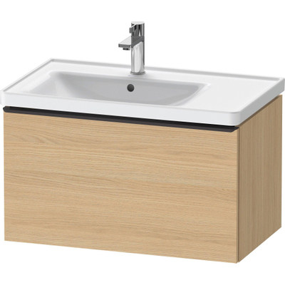 Duravit D-neo Meuble sous vasque 78.4x45.2x44cm 1 tiroir Chêne naturel mat