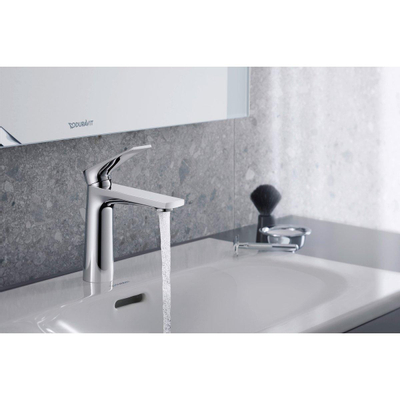 Duravit Tulum by Starck mitigeur de lavabo 16,5cm avec vidage à tirette Laiton Chrome
