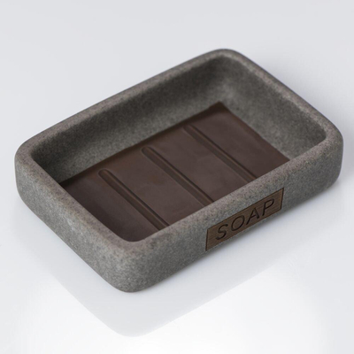 Sealskin Pierra Porte-savon Polyresin Gris
