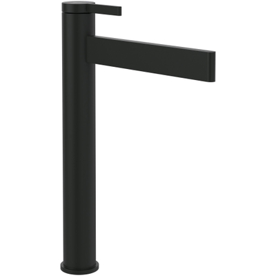 Villeroy & Boch Dawn wastafelkraan - opbouw - hoog - voorsprong 18.5cm - mat zwart