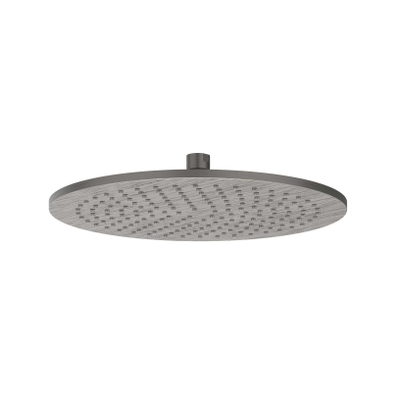 IVY Douche de tête - medium - 30cm - buses anticalcaire - Métal noir brossé PVD