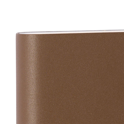 QAZQA Batt applique murale - 11,5x9x3cm - LED incluse - IP65 - brun rouille mat (cuivre)