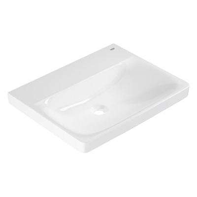Grohe Euro Ceramic Wastafel - vrijhangend - 60x 47cm - zonder kraangat - zonder overloop - exclusief wandbevestiging - alpine wit