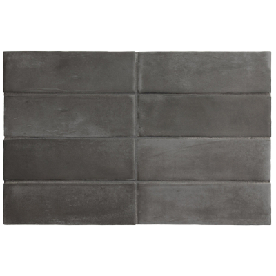 Equipe Ceramicas Premium Koko Carrelage mural et sol - 15x5cm - 8mm - Noir