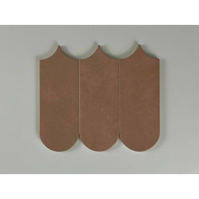 Cifre Ceramica Alure - Carrelage mural - 8x21.5cm - Terra mat (rouge)