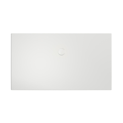 Xenz Flat Zero douchevloer - 160x90x4 - Acryl - wit