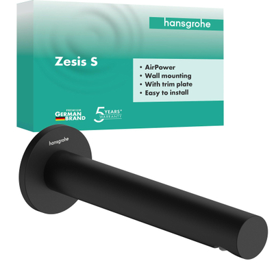 Hansgrohe Zesis S baduitloop mat zwart