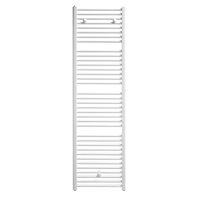 Stelrad Dahlia Radiateur sèche-serviettes 118x58.5cm 627watt 4 raccordements Acier Blanc brillant