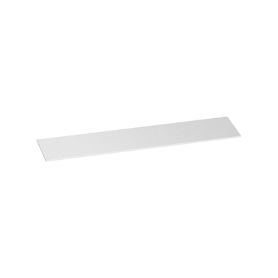 Saniclass Fine Stone wastafelblad 200x46x2cm zonder kraangat Finestone Wit