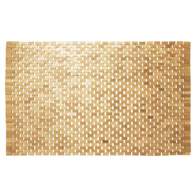Sealskin Woodblock Tapis de bain Bois de teck 52x90 cm Brun