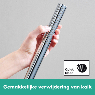 Hansgrohe Tecturis s 3-gats badrandkraan - eengreeps - met sbox - hoogglans chroom
