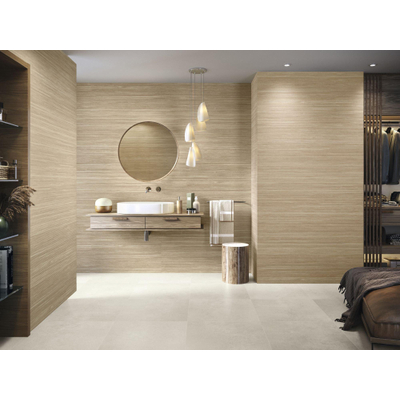 ÉCHANTILLON Baldocer Cerámica carrelage mural Larchwood rectifié aspect bois Aulne