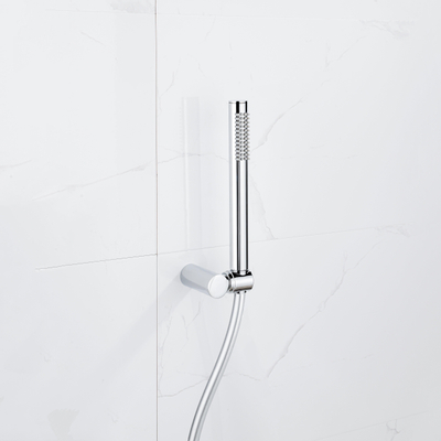 Fortifura Calvi Staafhanddouche - 21.2cm - hoogglans chroom