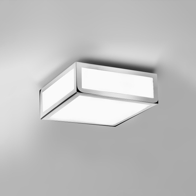 Astro Mashiko 200 Plafondlamp 20x20x7.85cm IP44 fitting E27 chroom