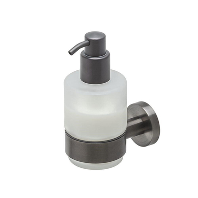 Geesa Nemox Distributeur de savon 200 ml Métal noir brossé