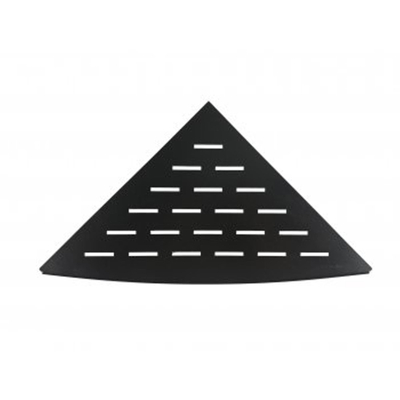 Wiesbaden InWall hoekplanchet 29 x 29 cm mat zwart