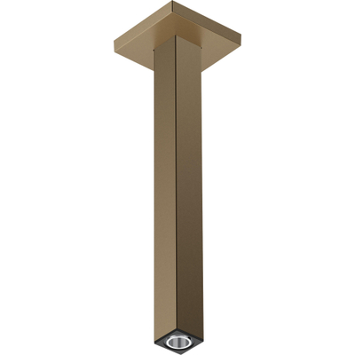 Hansgrohe Pulsify e plafondaansluiting 30cm brushed bronze