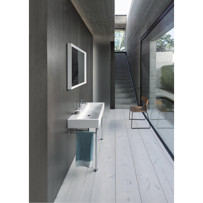 Duravit Vero piétement pour lavabo 045480 chrome