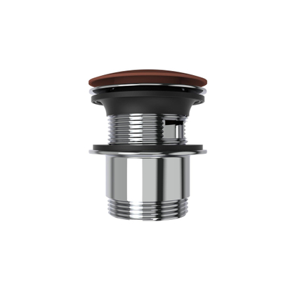 Arcqua pop-up waste - baignoire - 1 1/2 avec trop-plein - mat terracotta