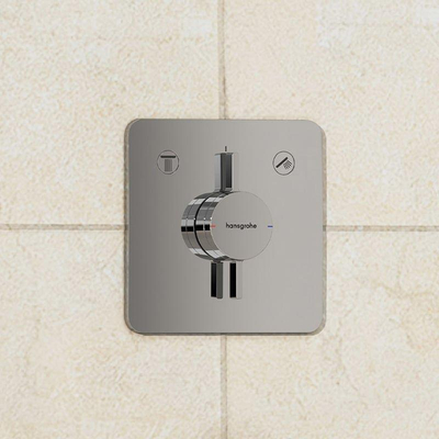 Hansgrohe DuoTurn Q Inbouw mengkraan - voor 2 functies - hoogglans chroom