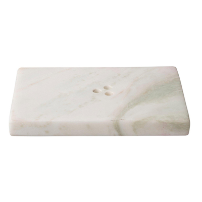 Wellmark Marble porte-savon coupe à savon marbre blanc
