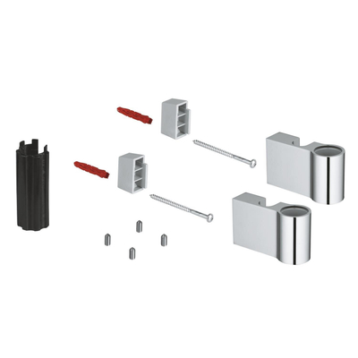 GROHE Support de barre de douche - 2 pièces - chrome