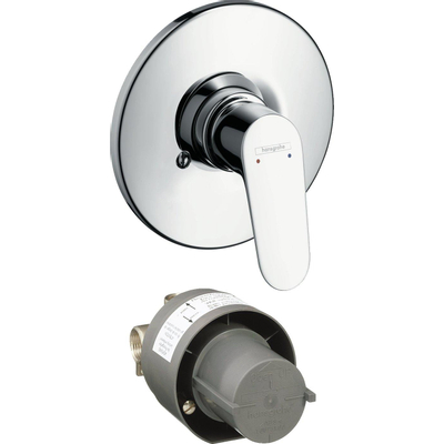 Hansgrohe Focus E2 - inbouw douchekraan compleet - hoogglans chroom