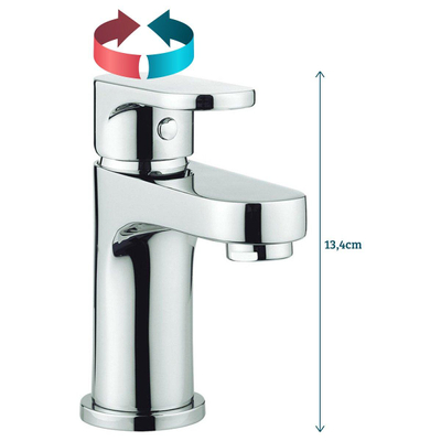 Crosswater Style Robinet de lavabo petit - chrome