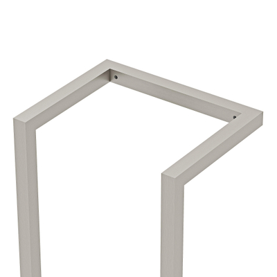 Fortifura Calvi Porte-serviettes - 95x25x20cm - Inox brossé