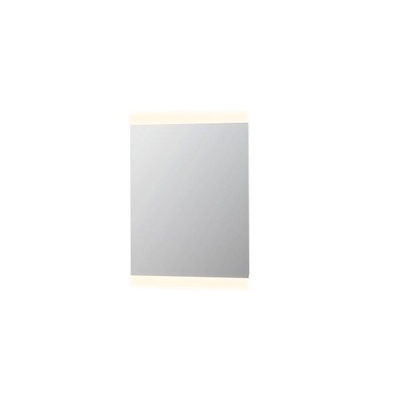 INK SP4 Spiegel - 70x4x80cm - LED onder en boven colour changing - dimbaar - aluminium Zilver