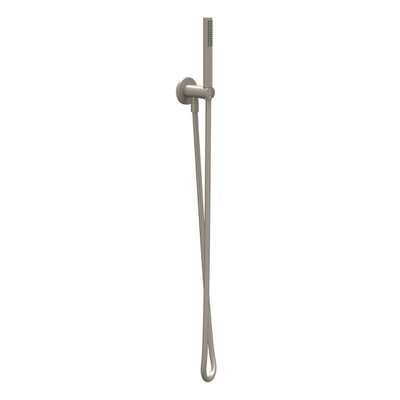 IVY Glijstangset - met handdouche - staafmodel - doucheslang 150cm - Geborsteld nickel PVD OUTLETSTORE