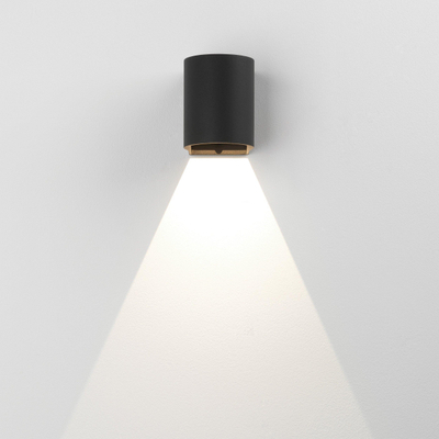Astro Dunbar Buitenwandlamp - 10 cm - LED - 3000K - zwart