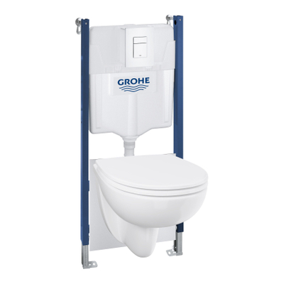 GROHE Bau Ceramic pack hangtoilet 5 in 1 - alpine wit