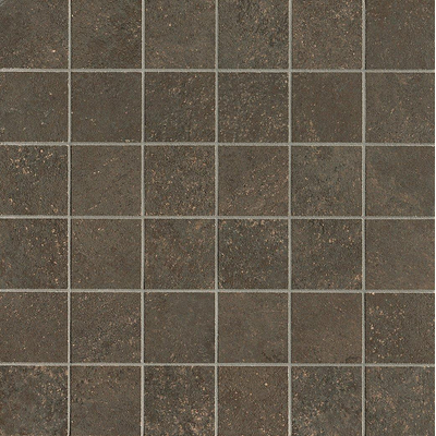 Terravito Elzino carreau mural et de sol - 30x30cm - aspect pierre naturelle - cocoa mat (brun)