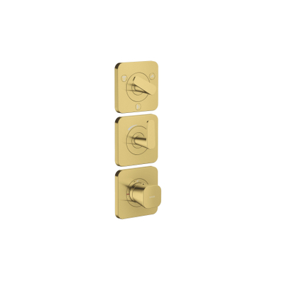 Hansgrohe Axor Citterio C afbouwdeel v. inbouw douchekraan thermostatisch v. 3 functiespolished gold optic