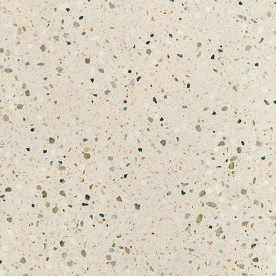 Ceralto Granulo Terrazzo Carrelage de sol - 59.7x59.7cm - 10.5mm - Blanc