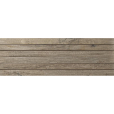 ÉCHANTILLON Terravito Caldera carreau mural - 33,3x100cm - Rectangulaire - rectifié - effet bois - Elm mat