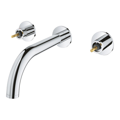 Grohe Atrio private collection wastafelmengkraan - trekwaste - inbouw - chroom