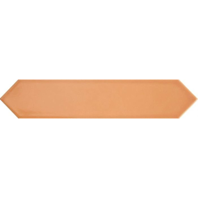 ÉCHANTILLON Terravito Ulvara carreau mural - 6.5x33.2cm - 8mm - Hexagone - Jaune brillant