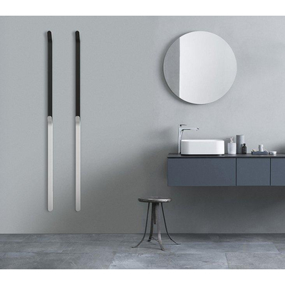 Instamat Arc Sèche-serviettes électrique Arc Puissance 34 W Noir doux / Blanc doux