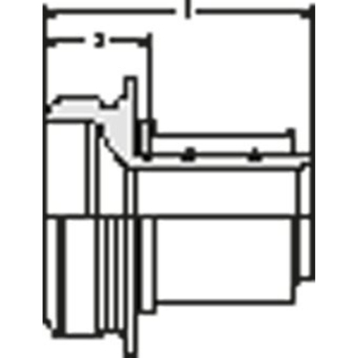 Uponor RS adaptateur à sertir 40mm RS2