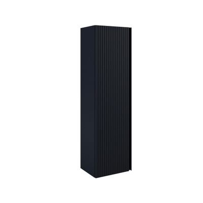 Saniclass Prime Blend Armoire haute - 120x34.5x27.5cm - 1 porte - bleu marine mat - MDF