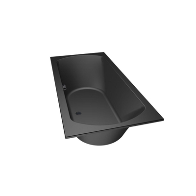 Xenz Lagoon Baignoire duo - 190x90x53 - bonde Centrale - acrylique - ebony