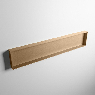 MONDIAZ EASY Nis - 149.5x29.5cm - geschikt voor in- of opbouw - 1 vak - kleur Oro | Oro