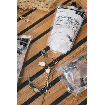 Wellmark Recharge Crème mains Linge frais 500 ml