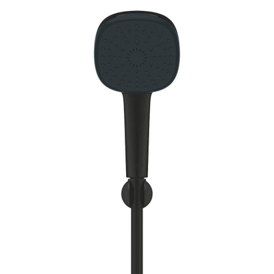 Grohe Tempesta Cube Badset - met handdouche - 3 straalsoorten - inclusief handdouchehouder en doucheslang 150cm - mat zwart