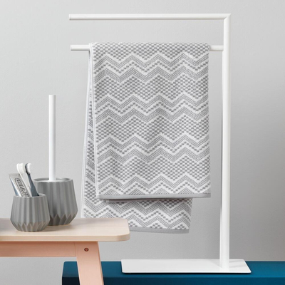 Sealskin Tube Porte-serviettes Métal Blanc