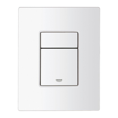 Grohe Even Bedieningsplaat - dualflush - 2-knops - alpine wit