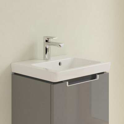 Villeroy & Boch Subway 2.0 meubelfontein - 45x37cm - met kraangat - met overloop - White Alpine (glans wit)